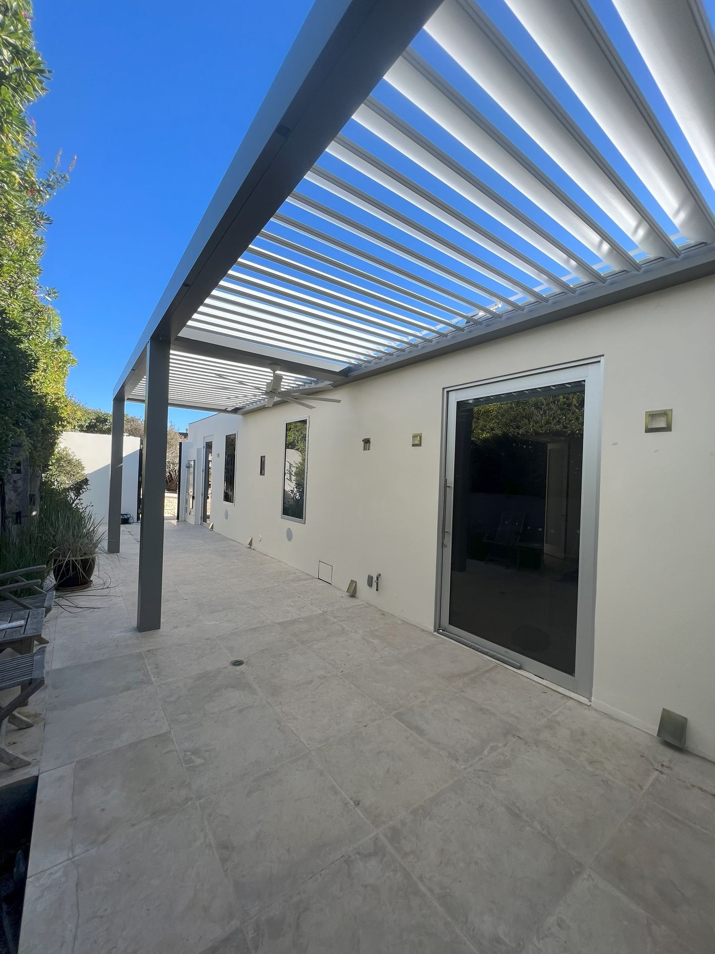 Louvered